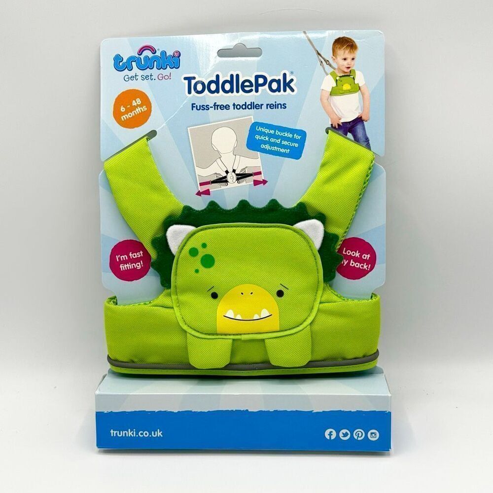 Trunki ToddlePak Fuss Free Toddler Reins Leash New